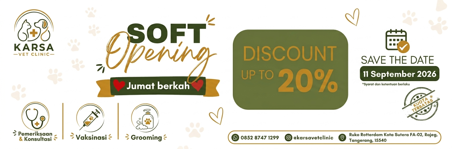 Soft Opening